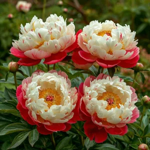 Пион Коралловый Каскад купить по цене от 490р. в интернет-магазине «Посадика» с доставкой почтой в в Магасе и по всей России – [изображение №1].