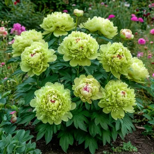 Пион Зеленые Бобы купить по цене от 610р. в интернет-магазине «Посадика» с доставкой почтой в в Магасе и по всей России – [изображение №1].